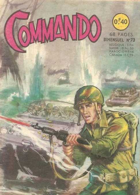 Scan de la Couverture Commando n 73